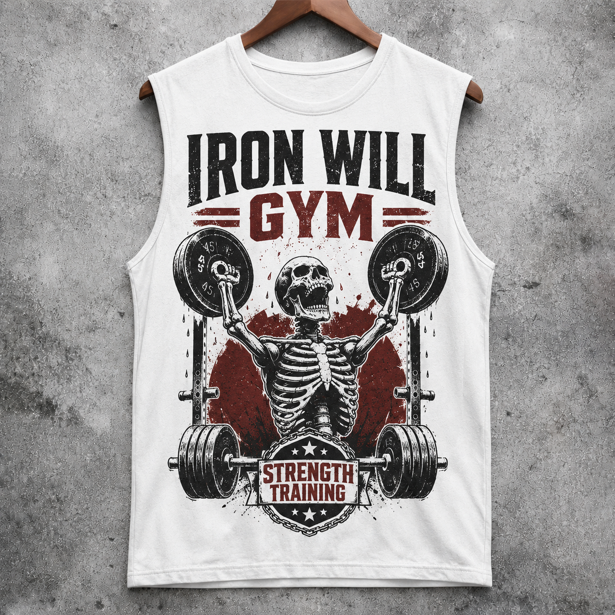 Iron Will Gym Strength Tank Top