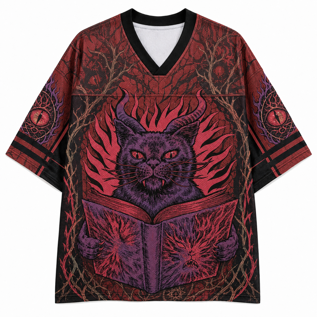 Japanese Owl Grimoire Mesh Jersey