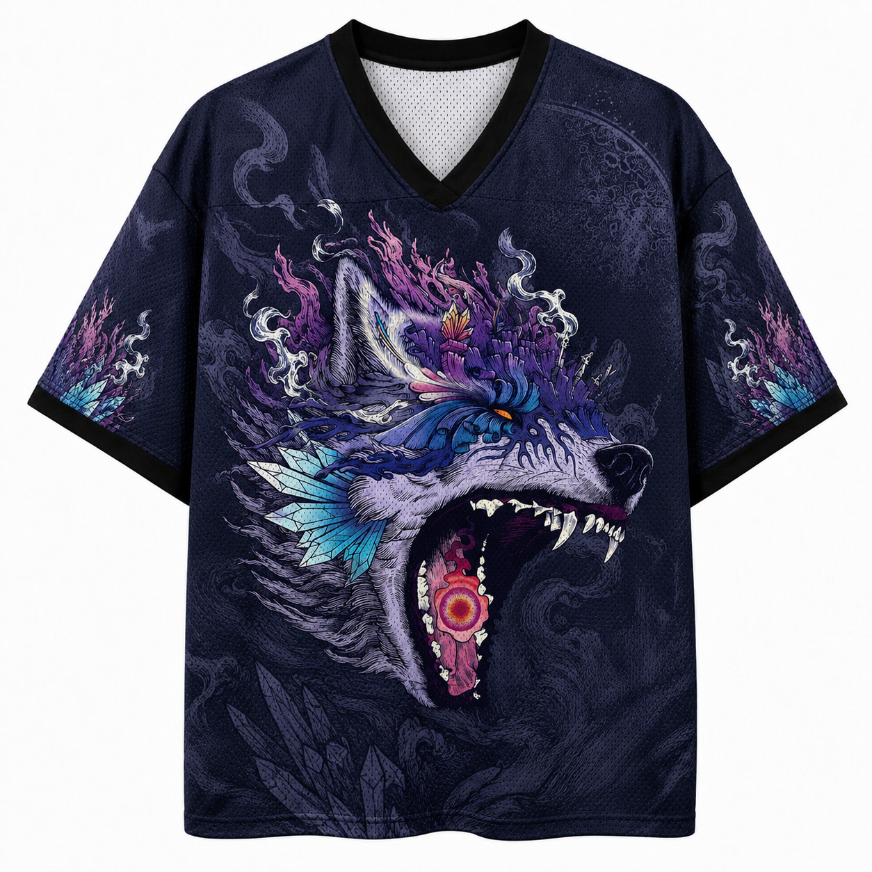 Japanese Blue Beast Mesh Jersey