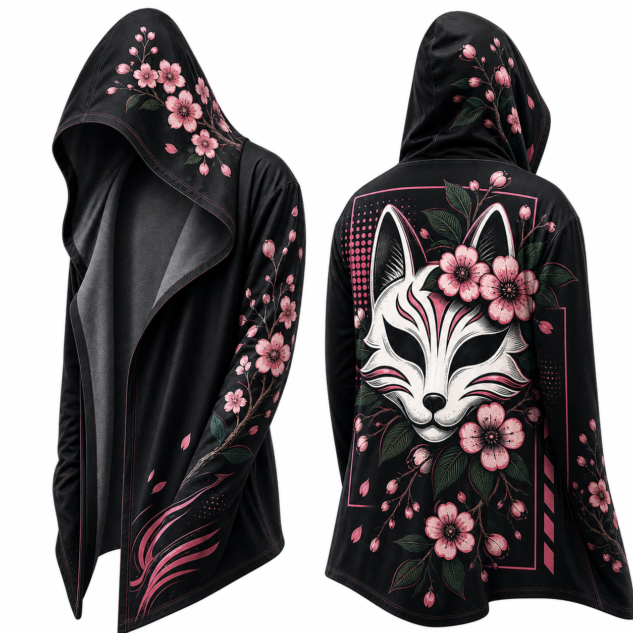 Japanese Blue Dragon hooded jacket