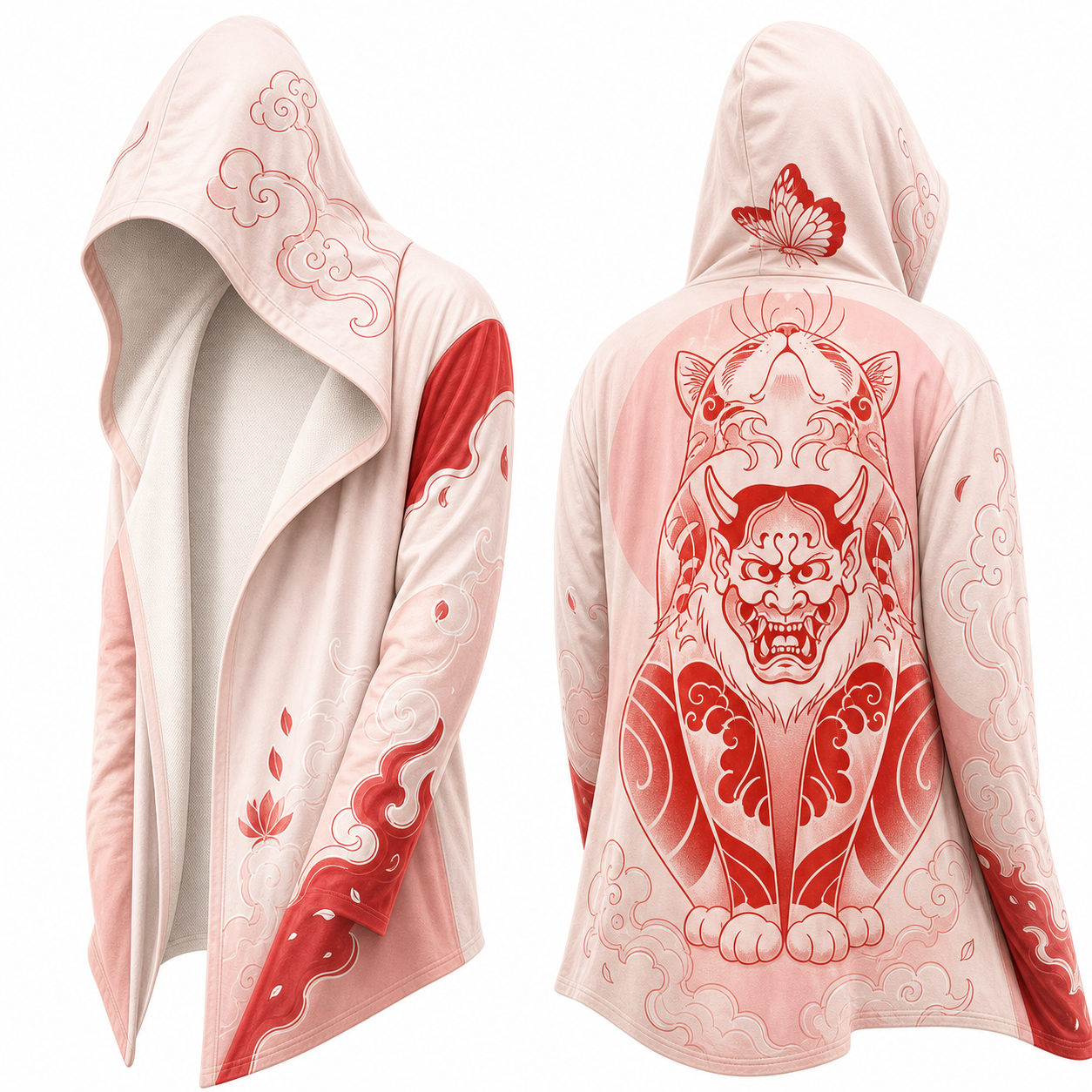 Japanese Shadow Samurai hooded jacket
