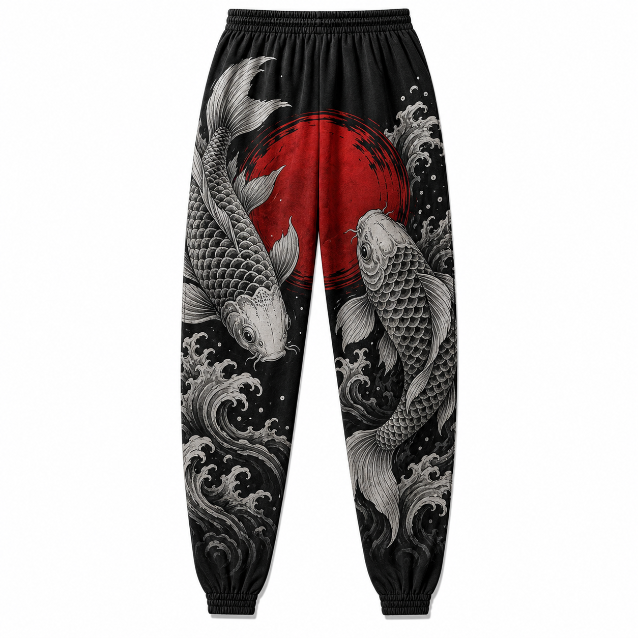 Japanese Ghost Mask Techwear Pants