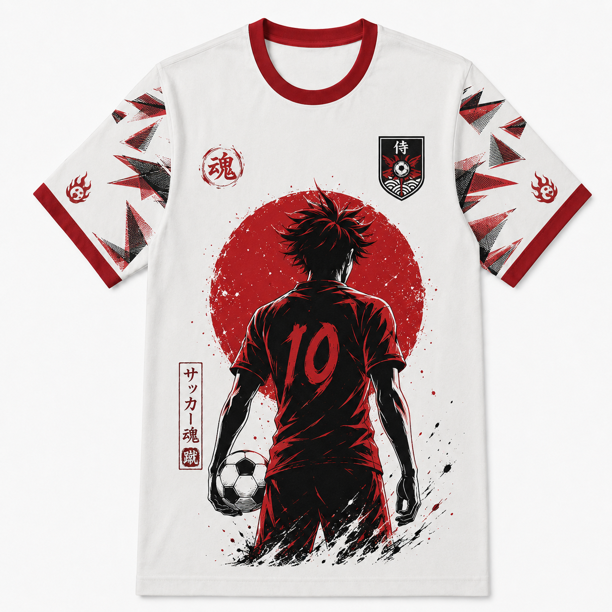 Japanese Red Sun Striker Graphic Tee