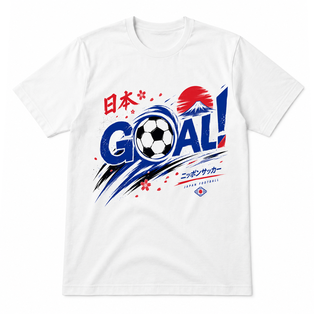 Japanese Goal Wave Graphic Tee