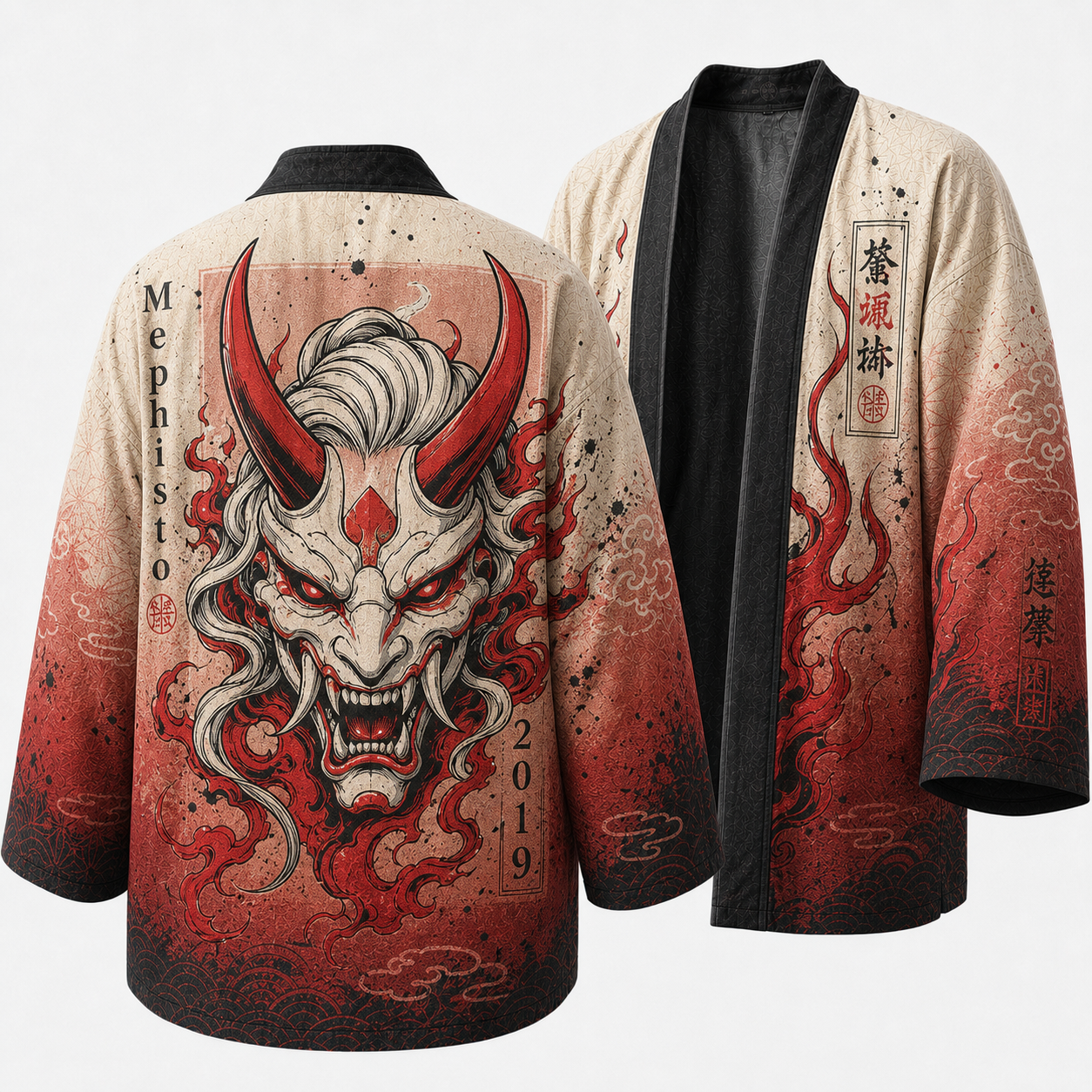 Japanese Techwear Temple Ronin Kimono Jacket