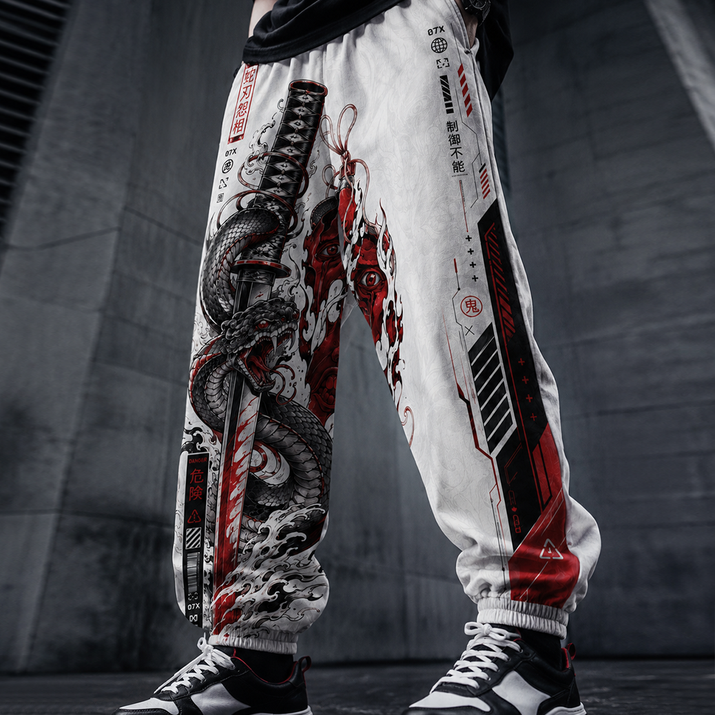 Japanese Red Dragon Techwera pants