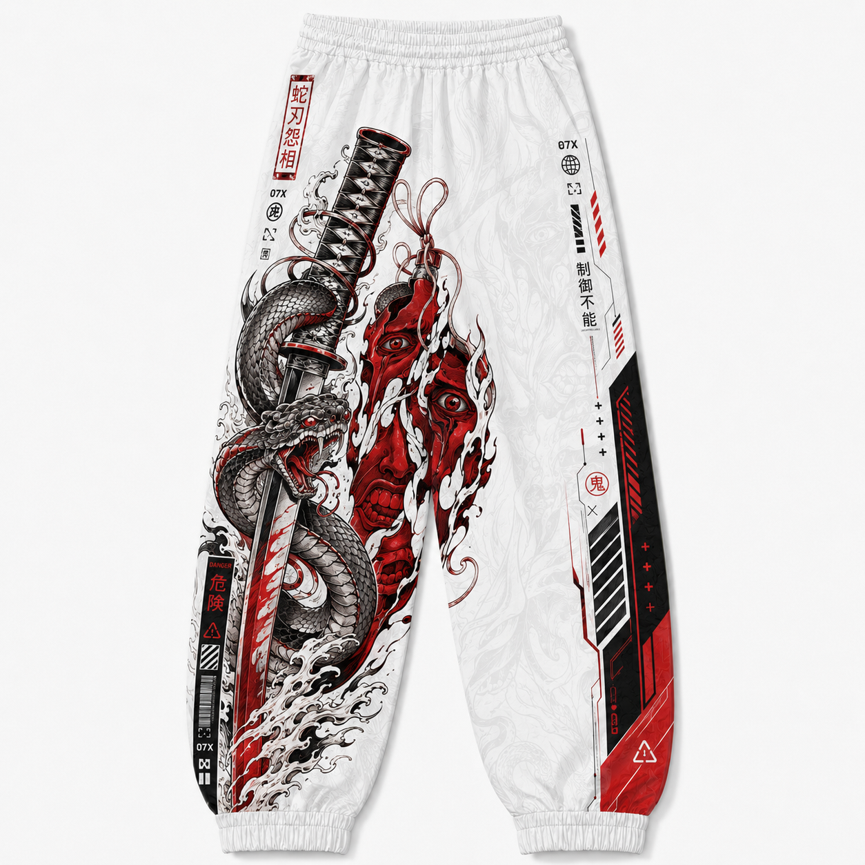 Japanese Red Dragon Techwera pants