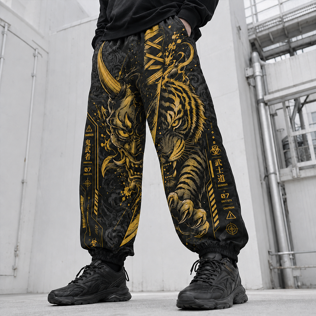 Japanese Gold Tiger Techwera pants