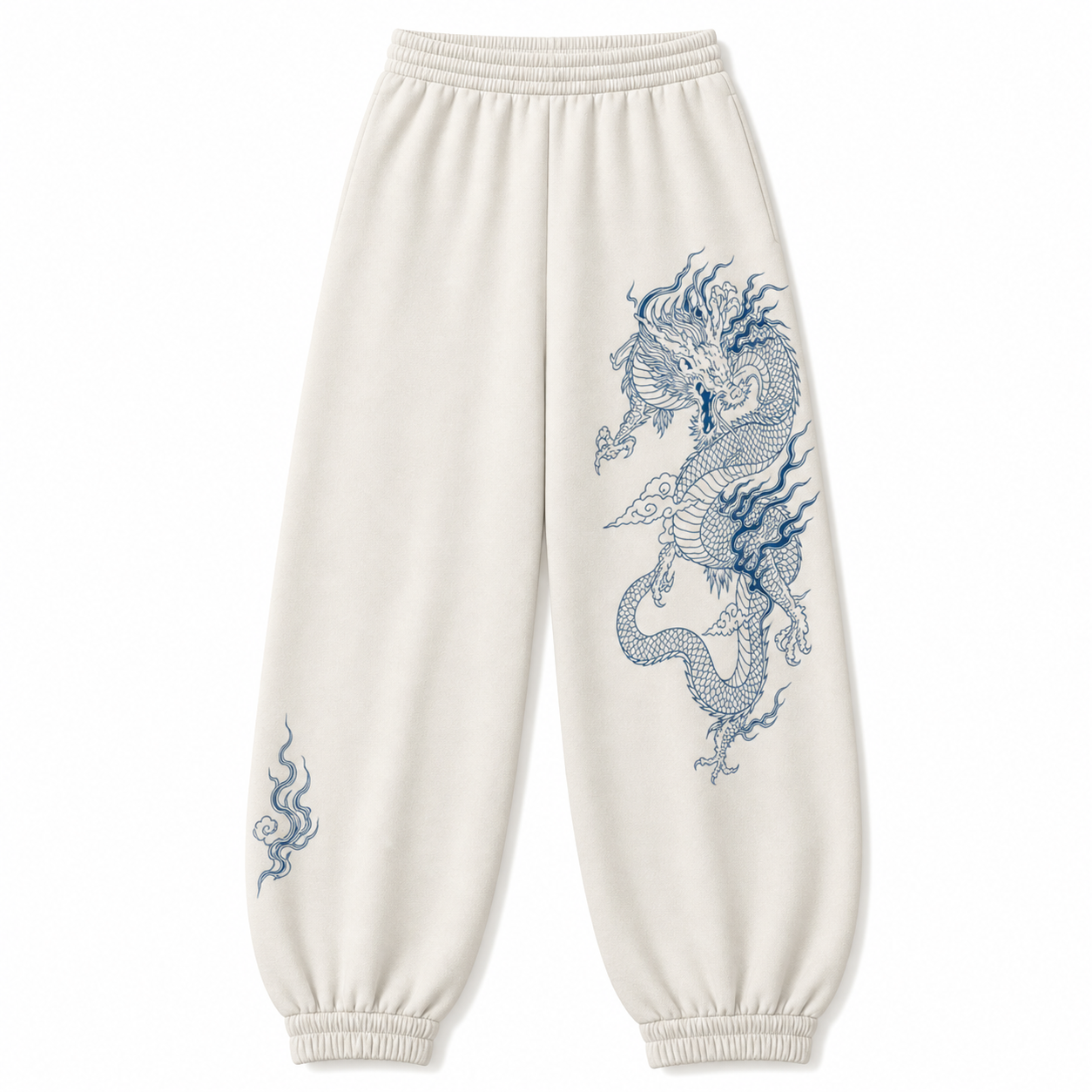 Japanese Blue Dragon Techwear pants