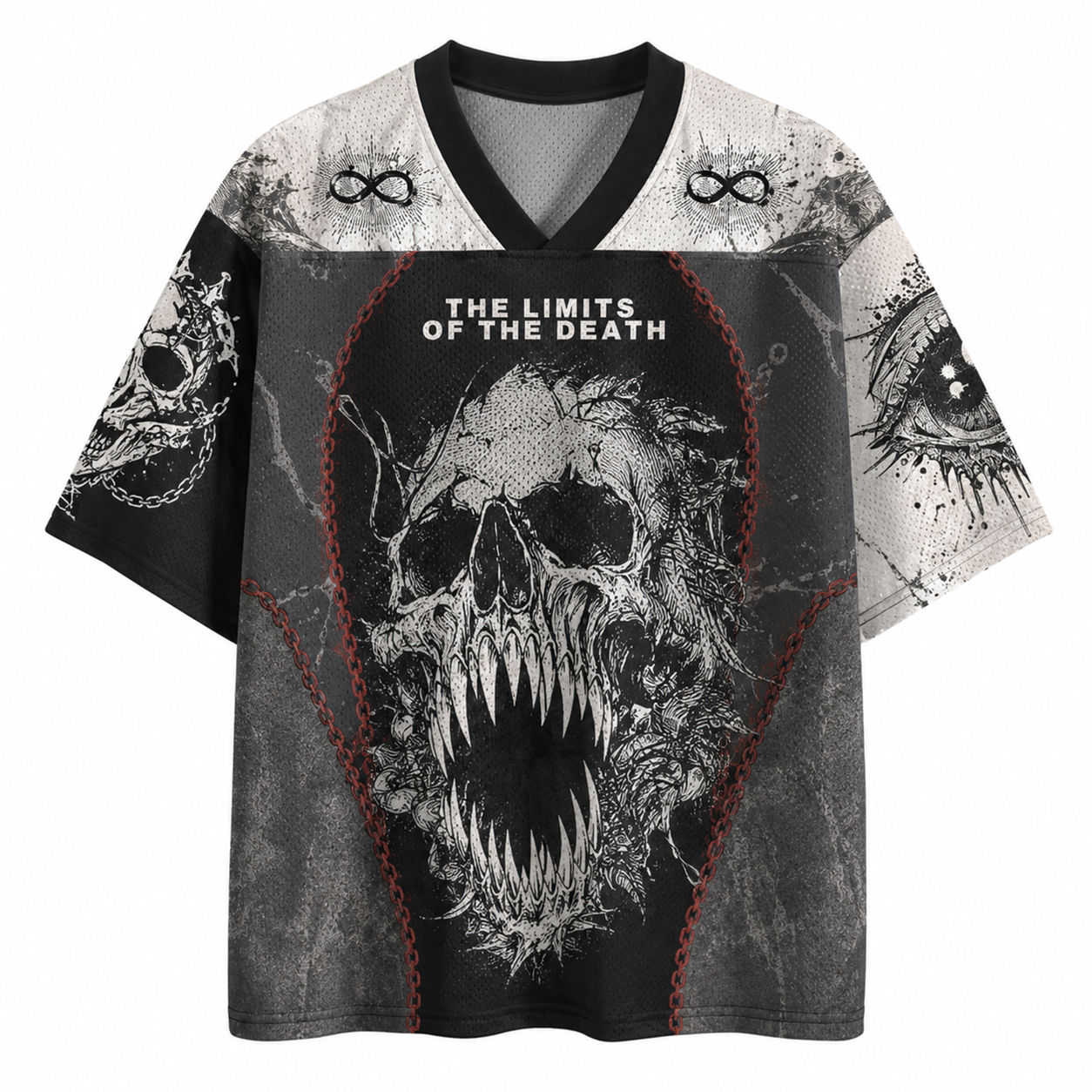 Limits Of Death Skull Mesh Jersey