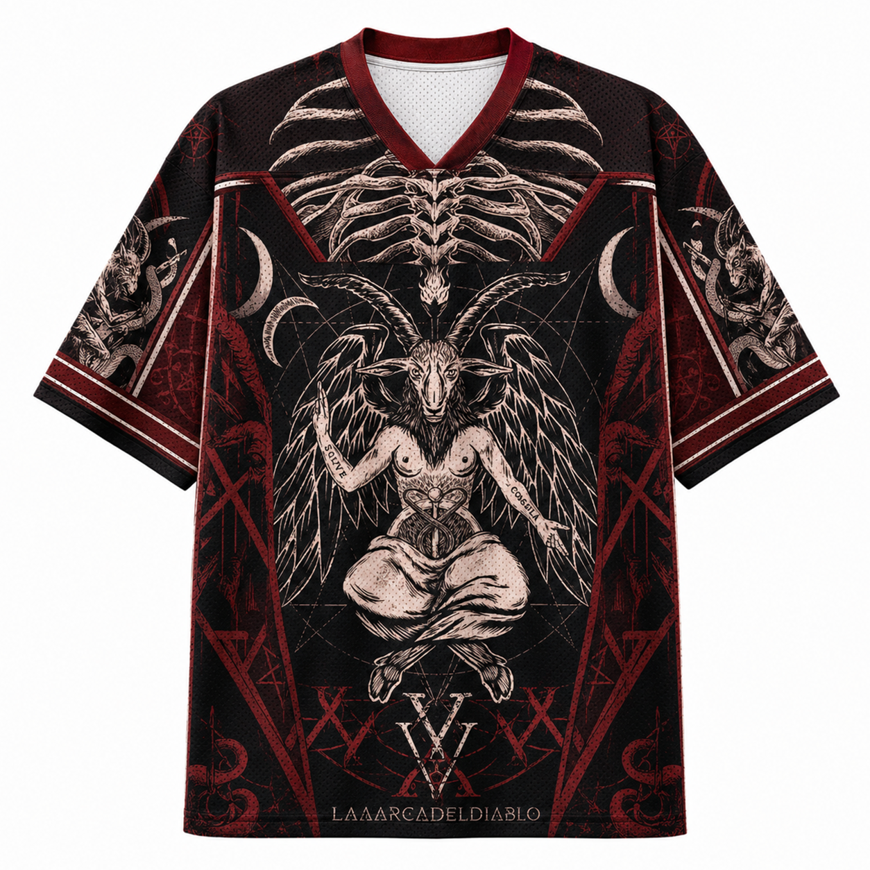 Diable Goat Angel Mesh Jersey