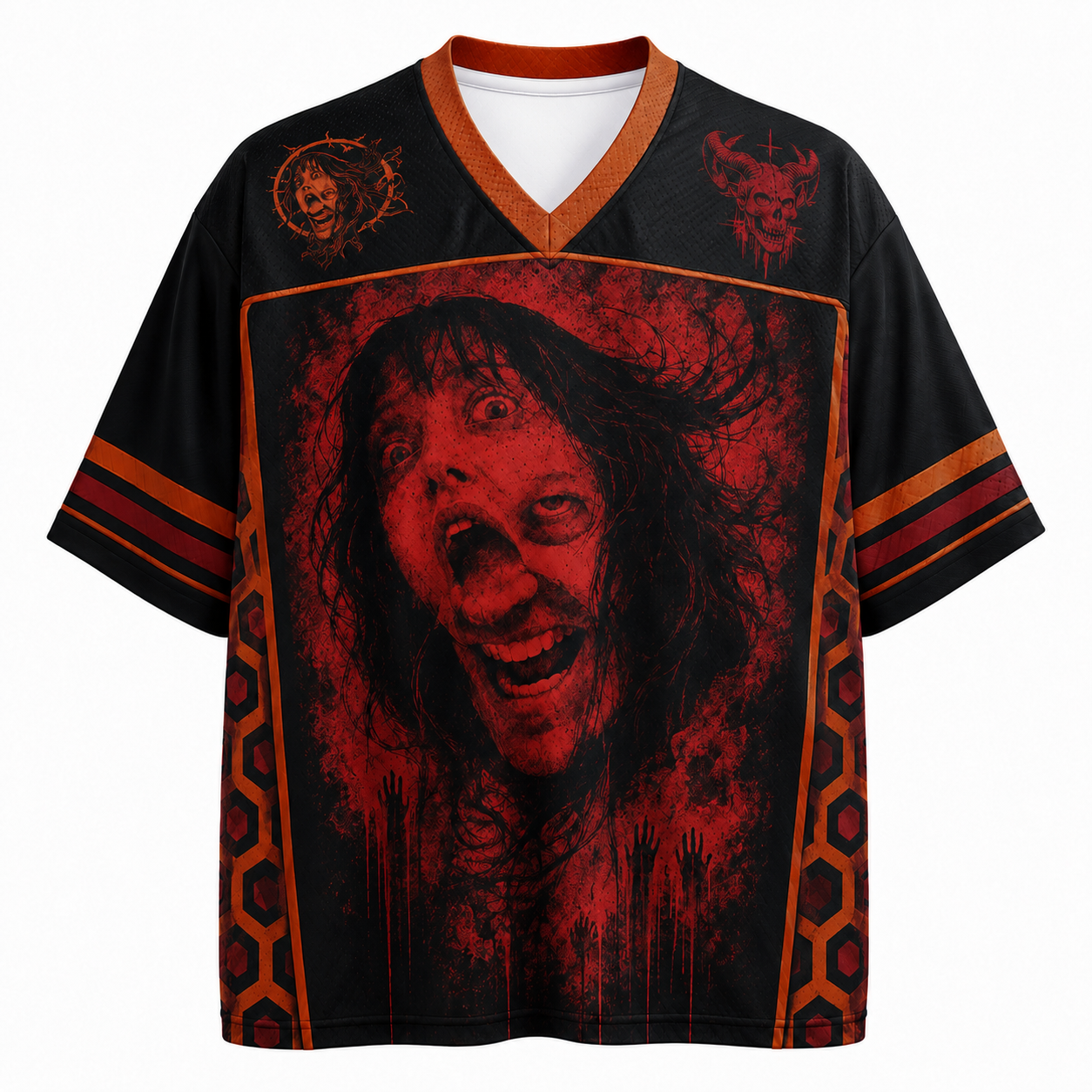 Red Room Scream Mesh Jersey