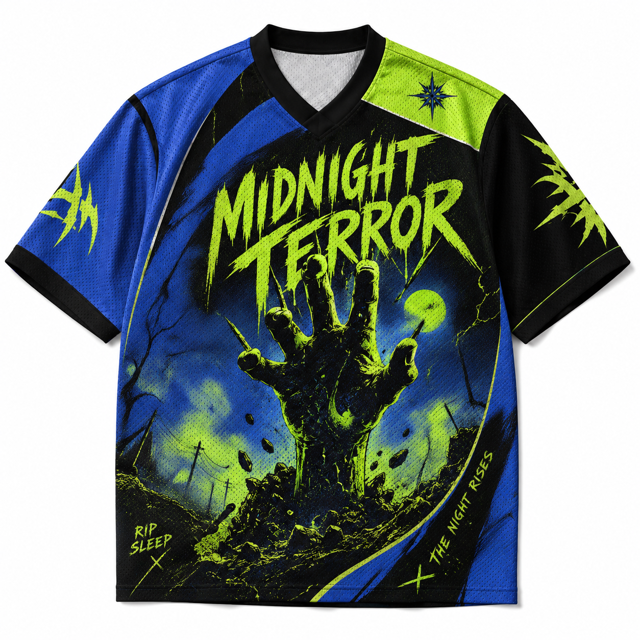 Midnight Terror Grave Mesh Jersey