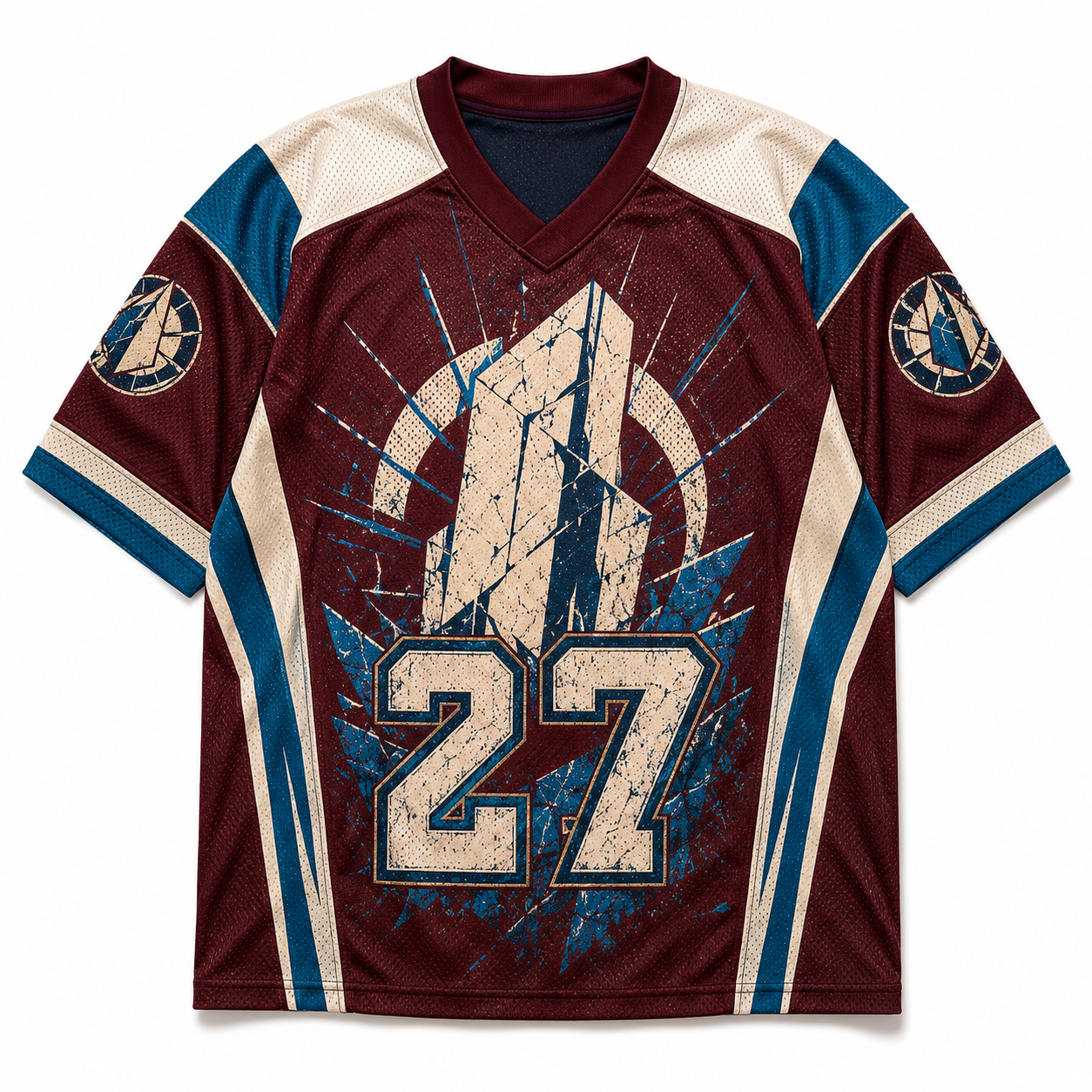 Crimson 27 Mesh Jersey