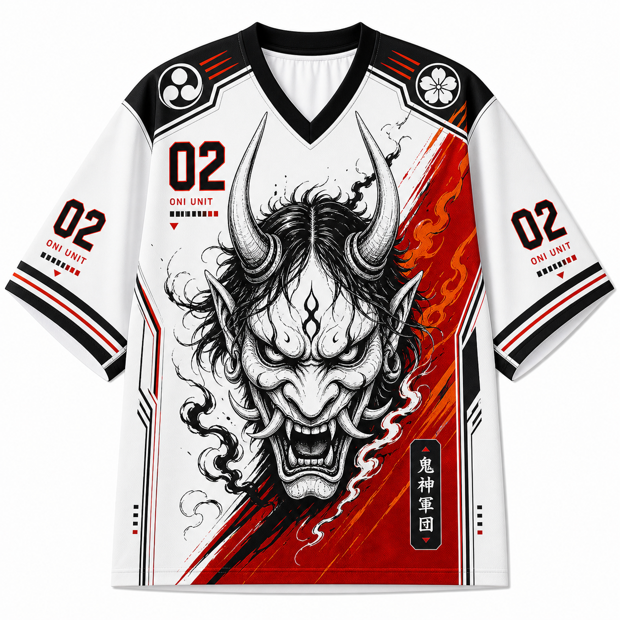 Flame Oni Mesh Jersey