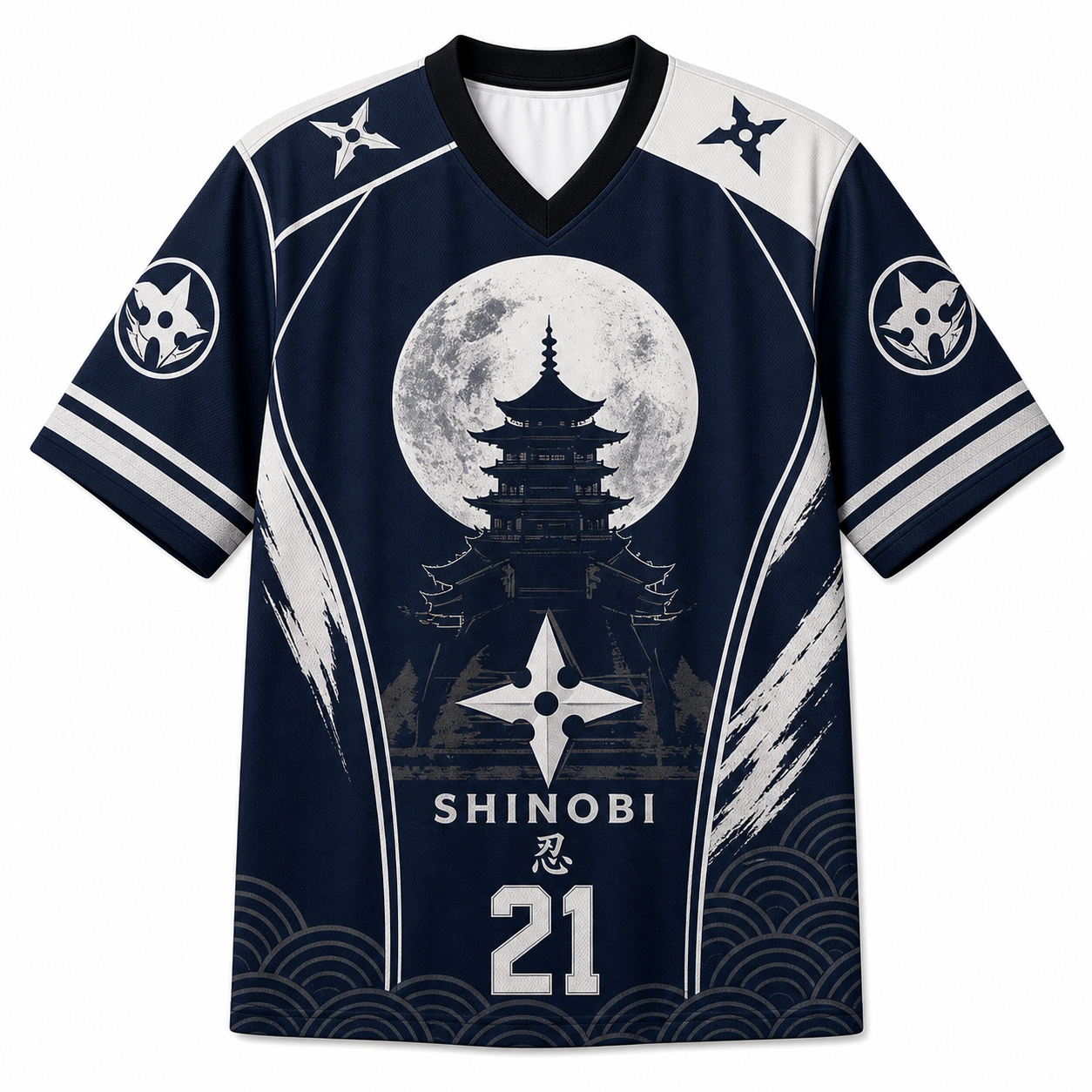 Shinobi Moon Mesh Jersey
