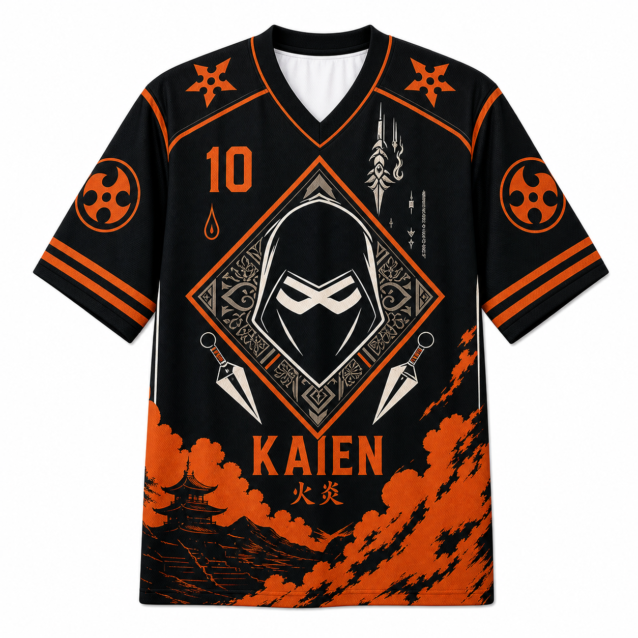 Kaien Fire Mesh Jersey