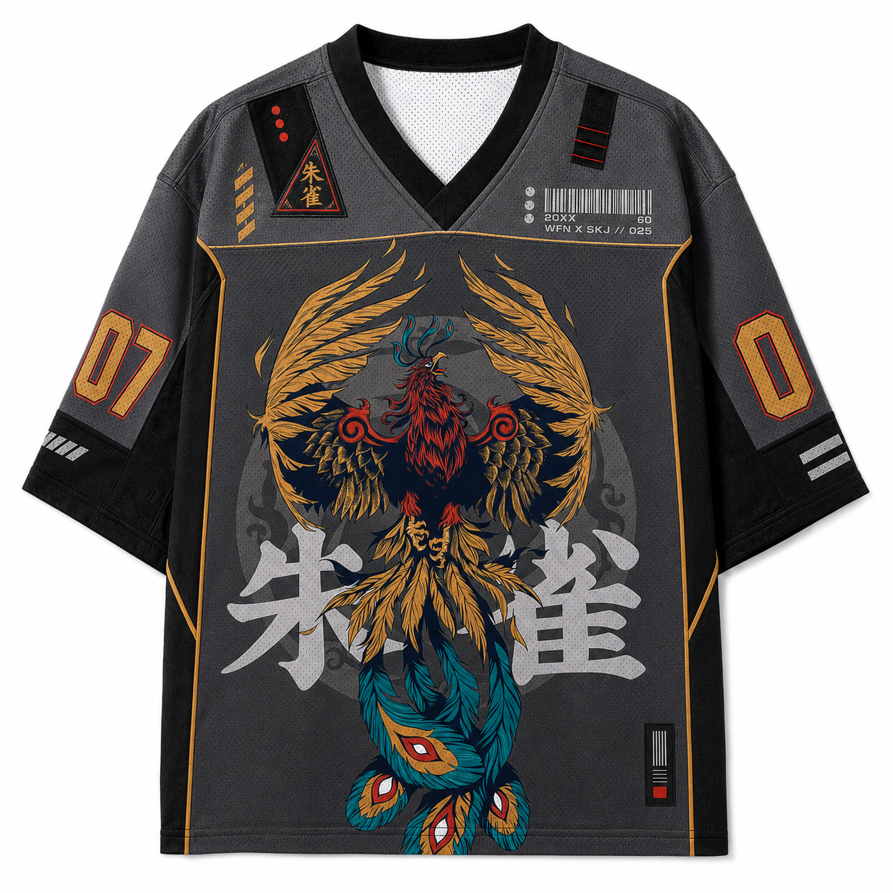 Suzaku Phoenix Mesh Jersey