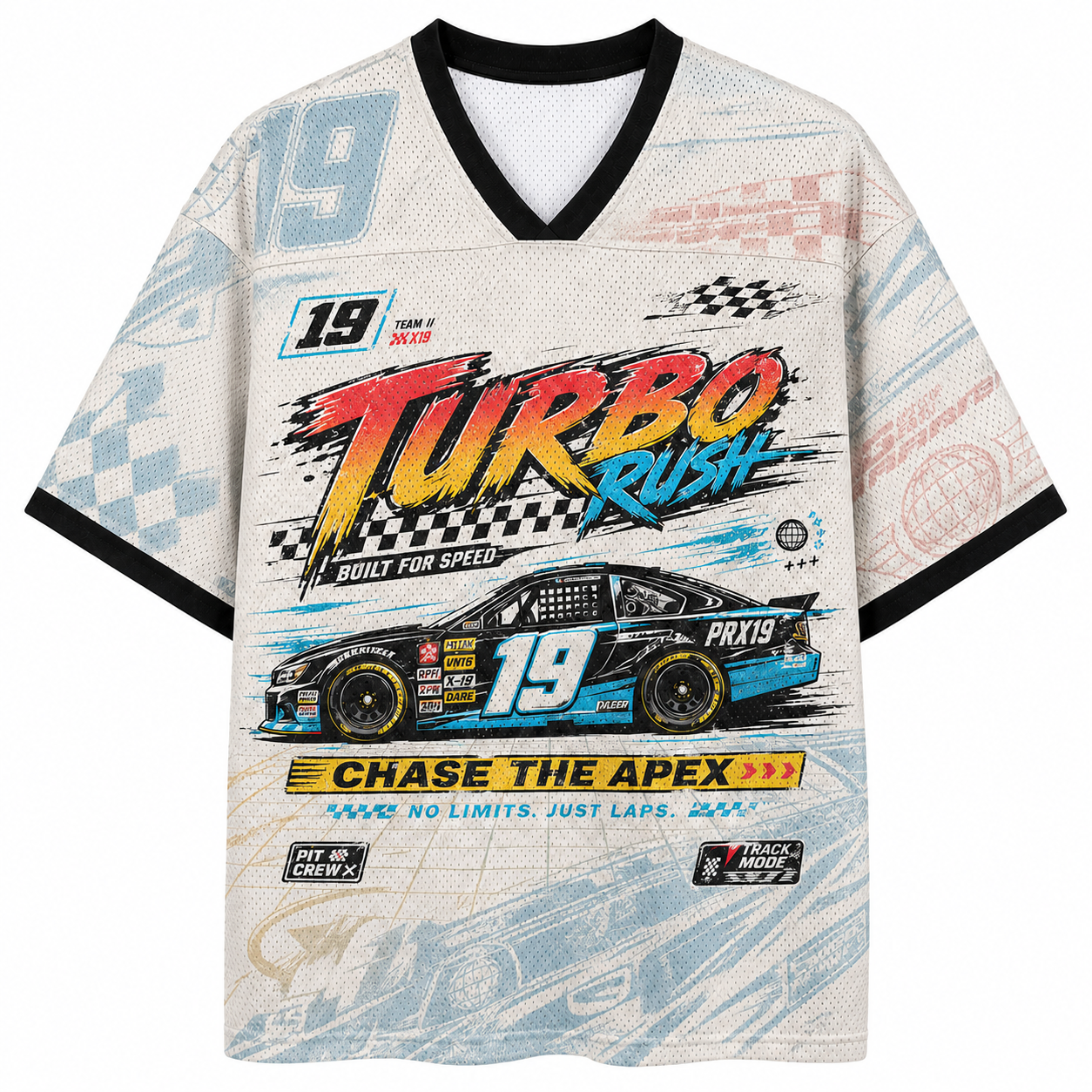 Turbo Rush Race Mesh Jersey