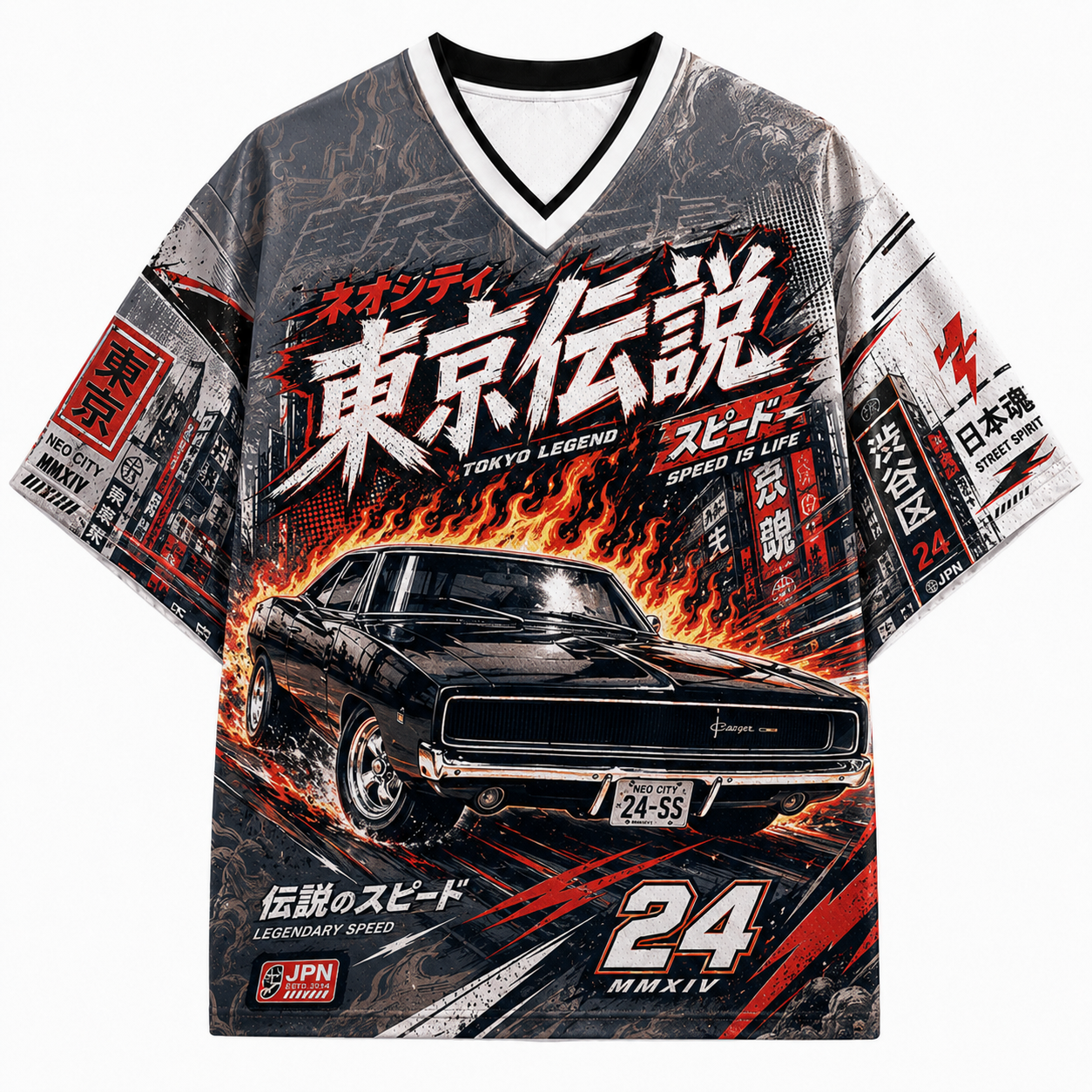Tokyo Legend Race Mesh Jersey