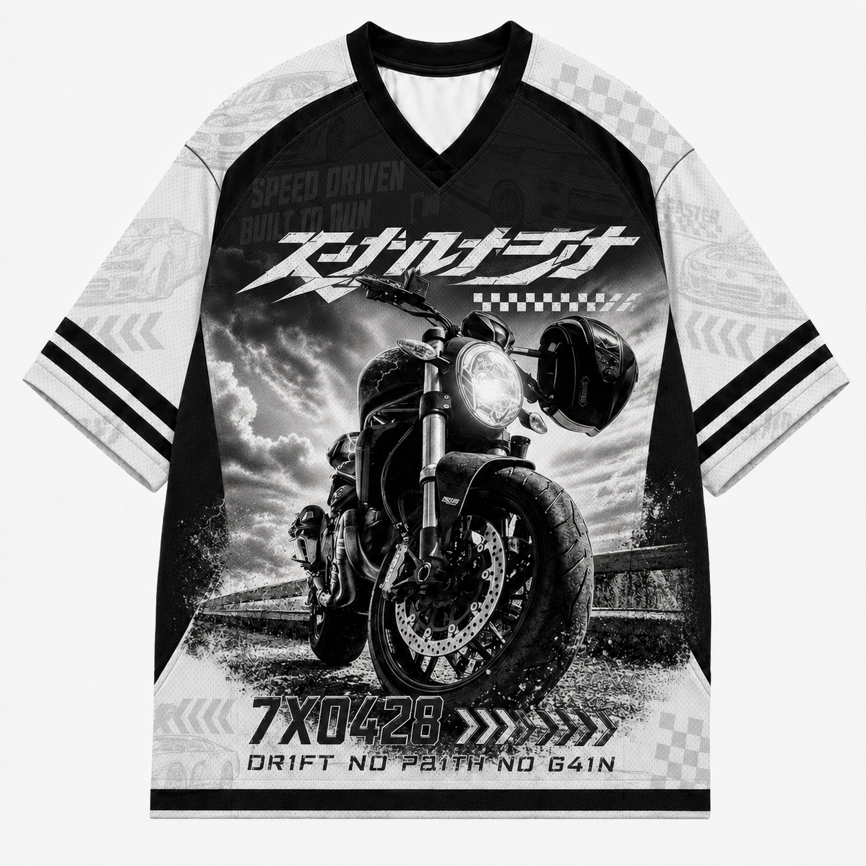Monochrome Bike Mesh Jersey
