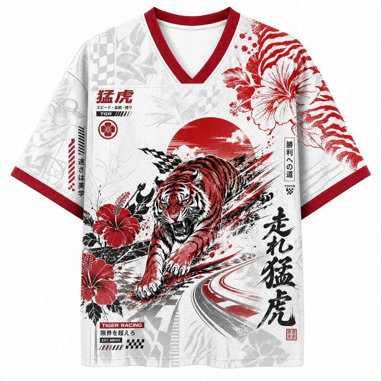 Wild Tiger Racing Mesh Jersey