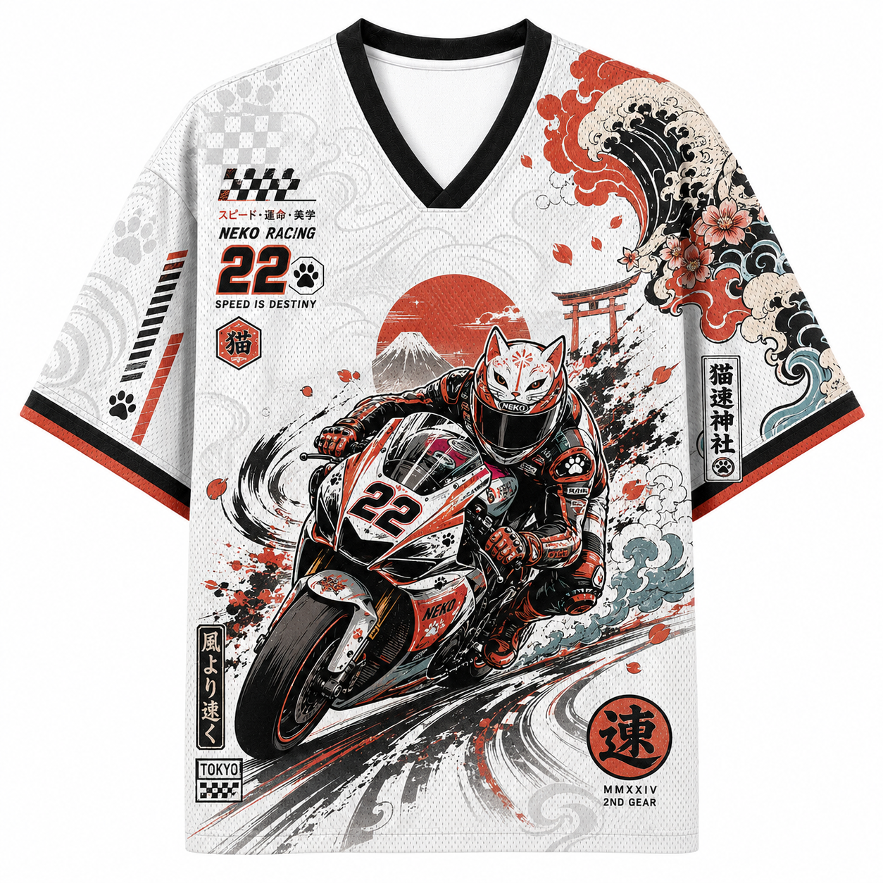 Racing Rider 22 Mesh Jersey