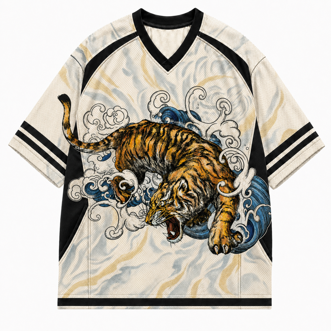 Cloud Tiger Mesh Jersey