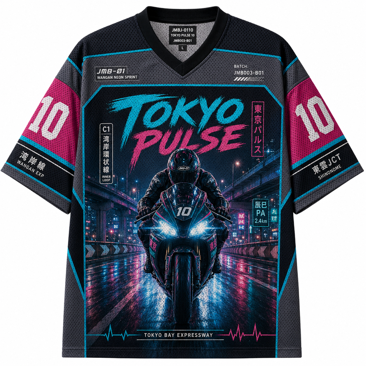 Tokyo Pulse Mesh Jersey