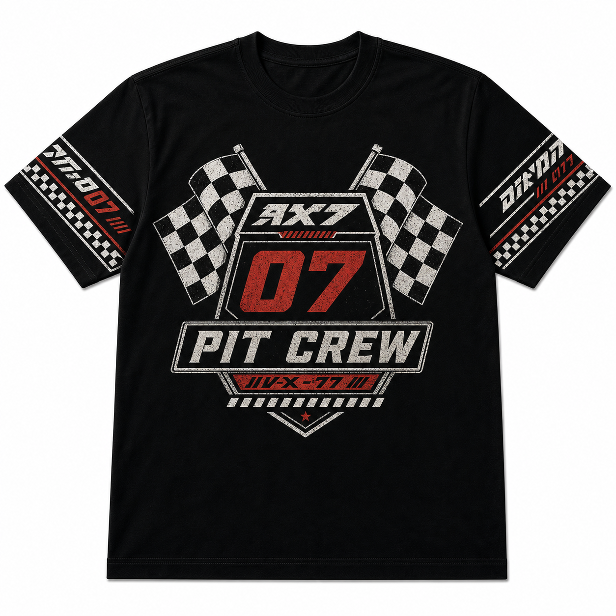 Pit Crew 07 Cotton T-Shirt