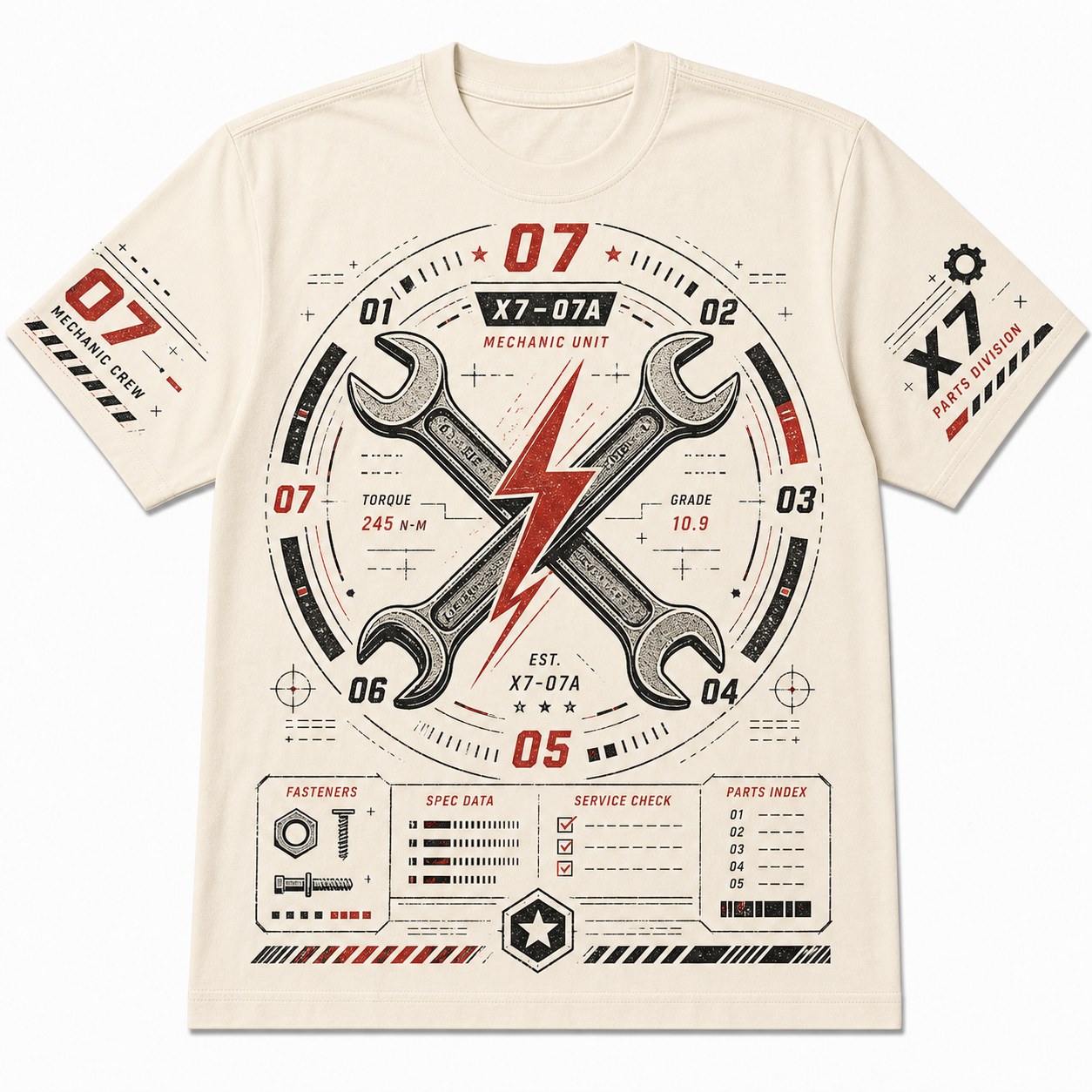 Twin Turbo Cotton T-Shirt