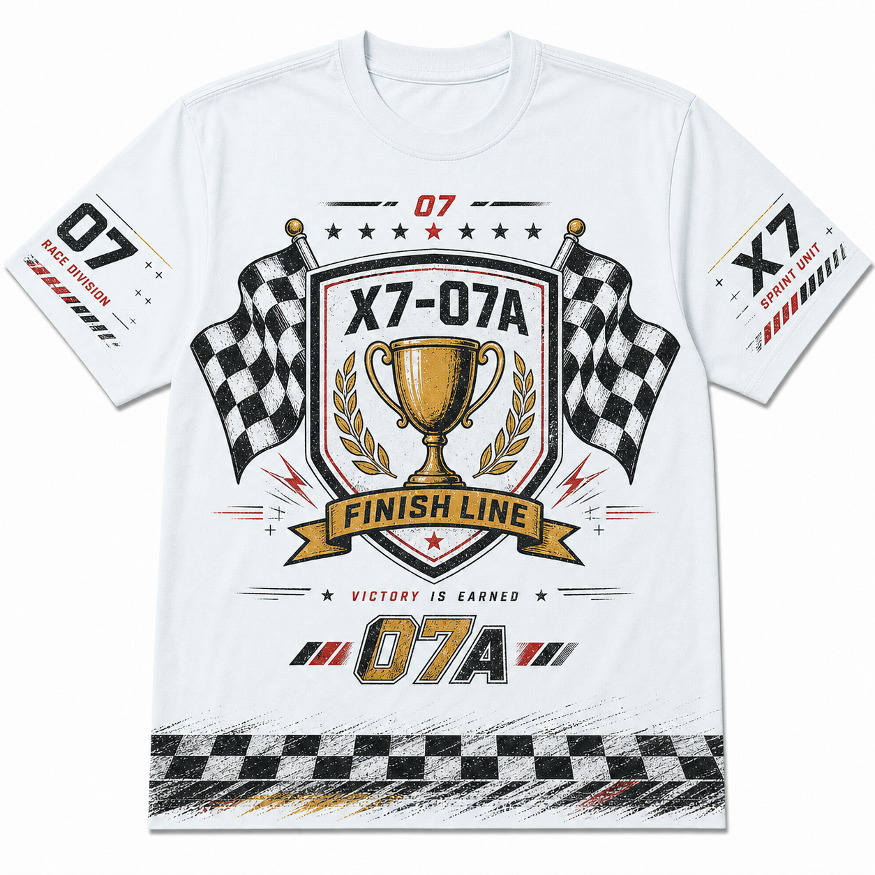 Finish Crest Cotton T-Shirt