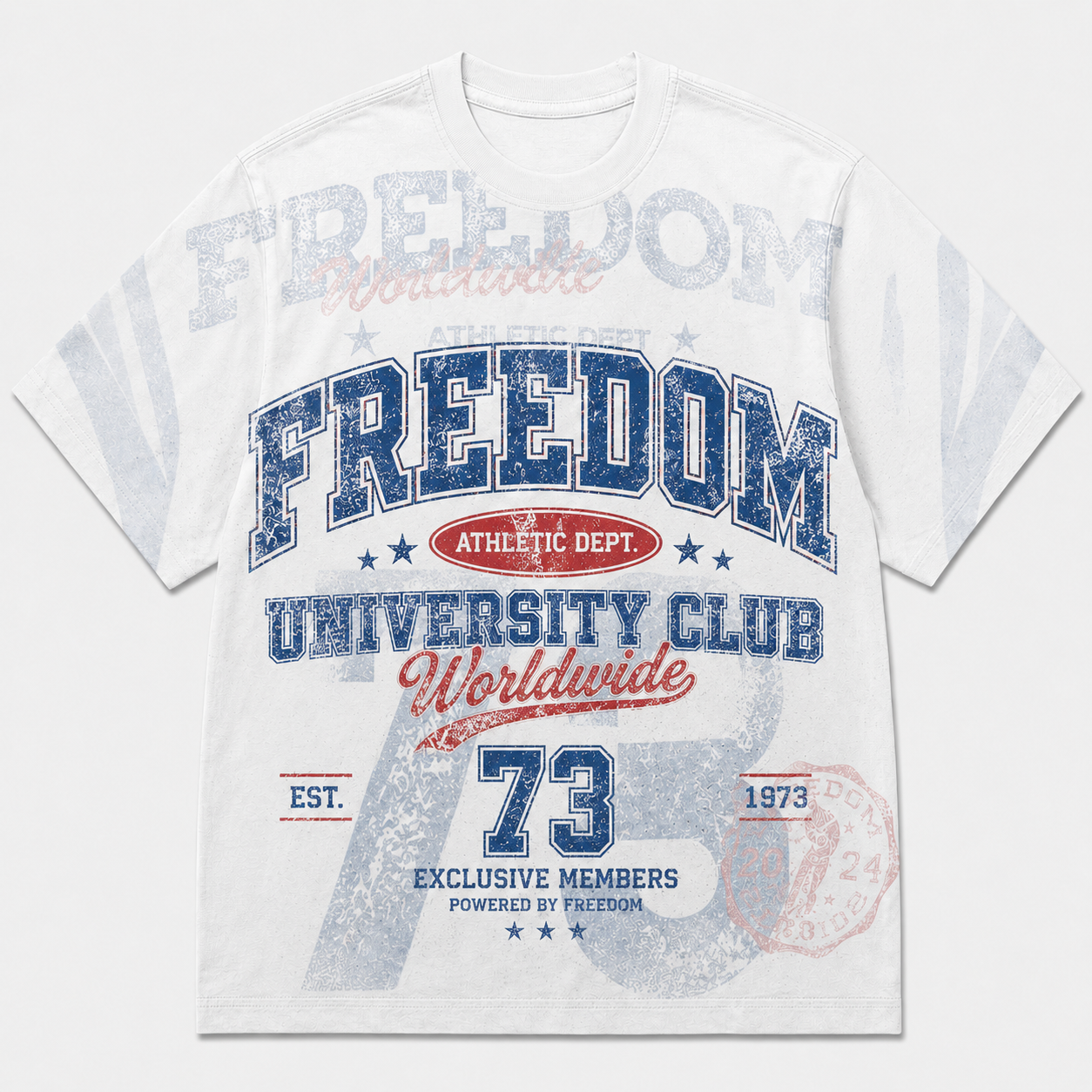 Freedom Athletic Cotton T-Shirt