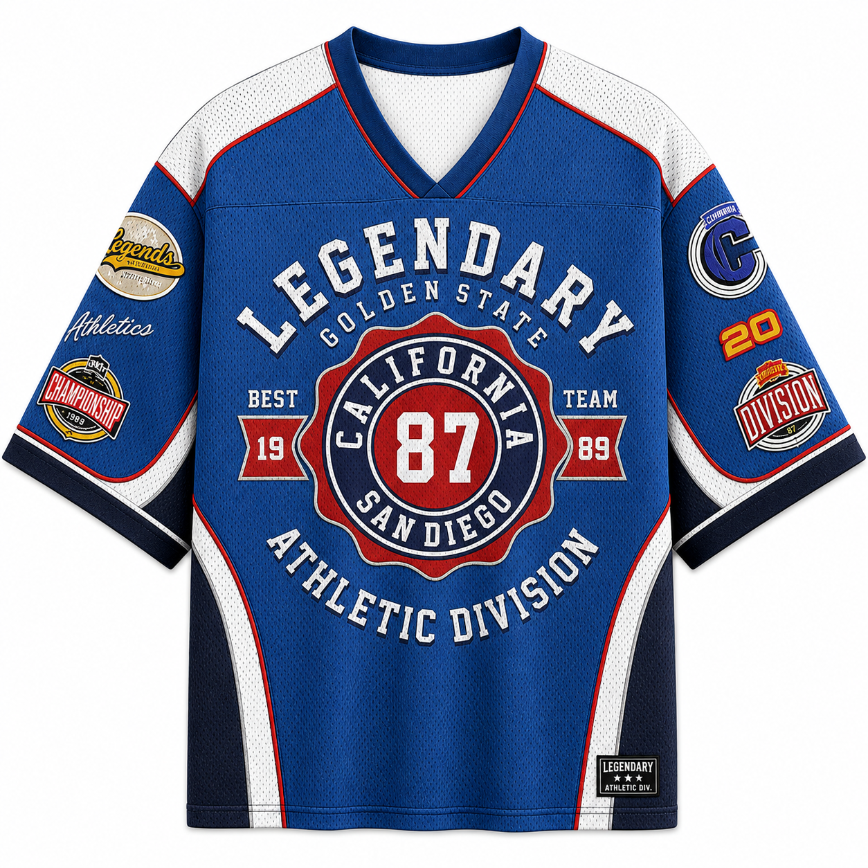Legendary Athletic 87 Mesh Jersey