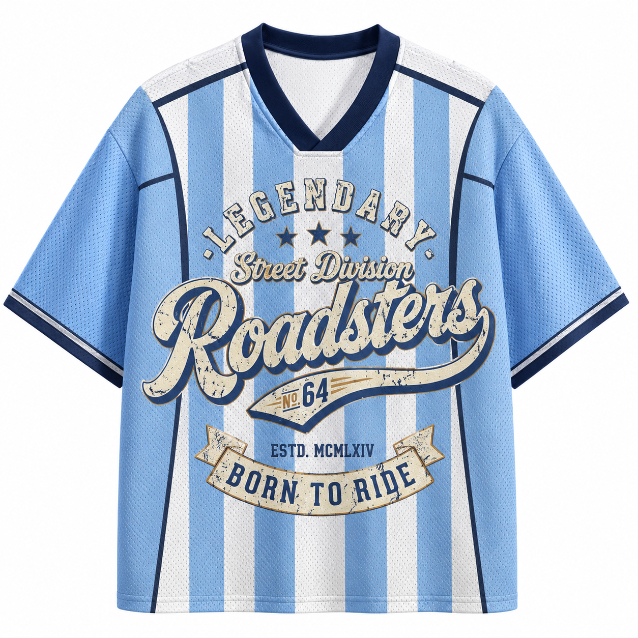Roadsters Born To Ride Mesh Jersey