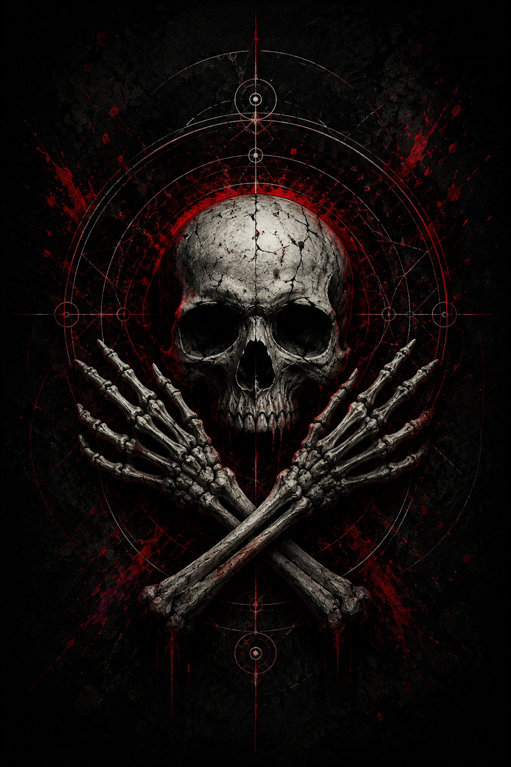 NINEDGE Skull & Bone