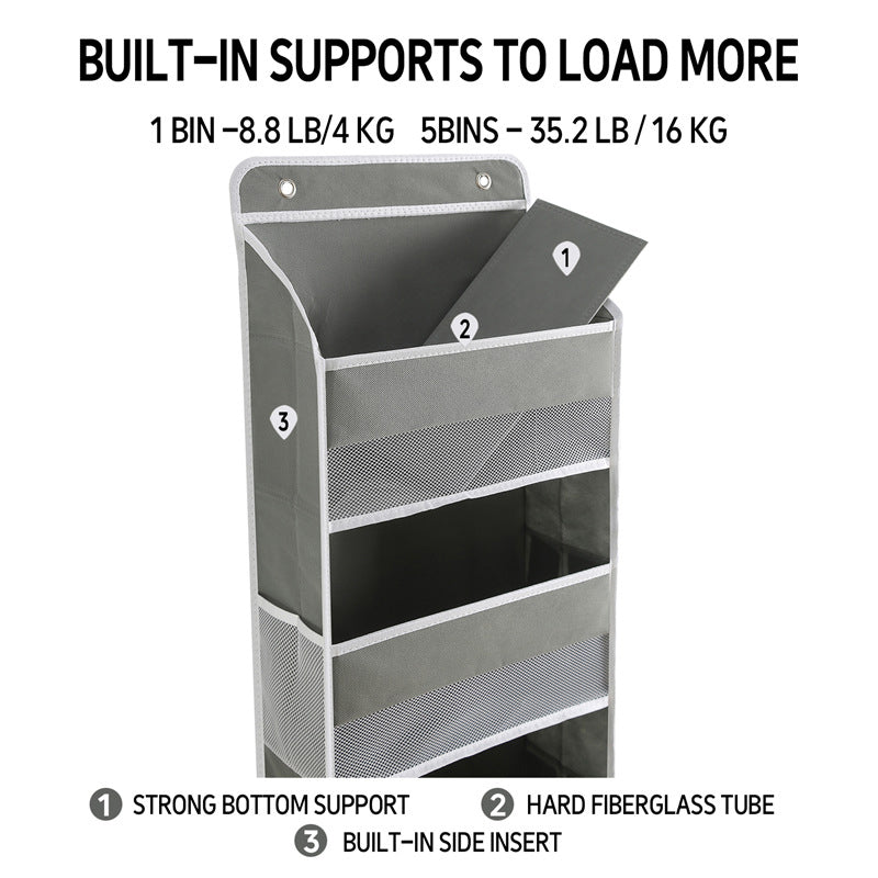⏳LAST DAY SALE ONLY ￡36.99!!🔥5-Tier Large-Capacity Hanging Organizer