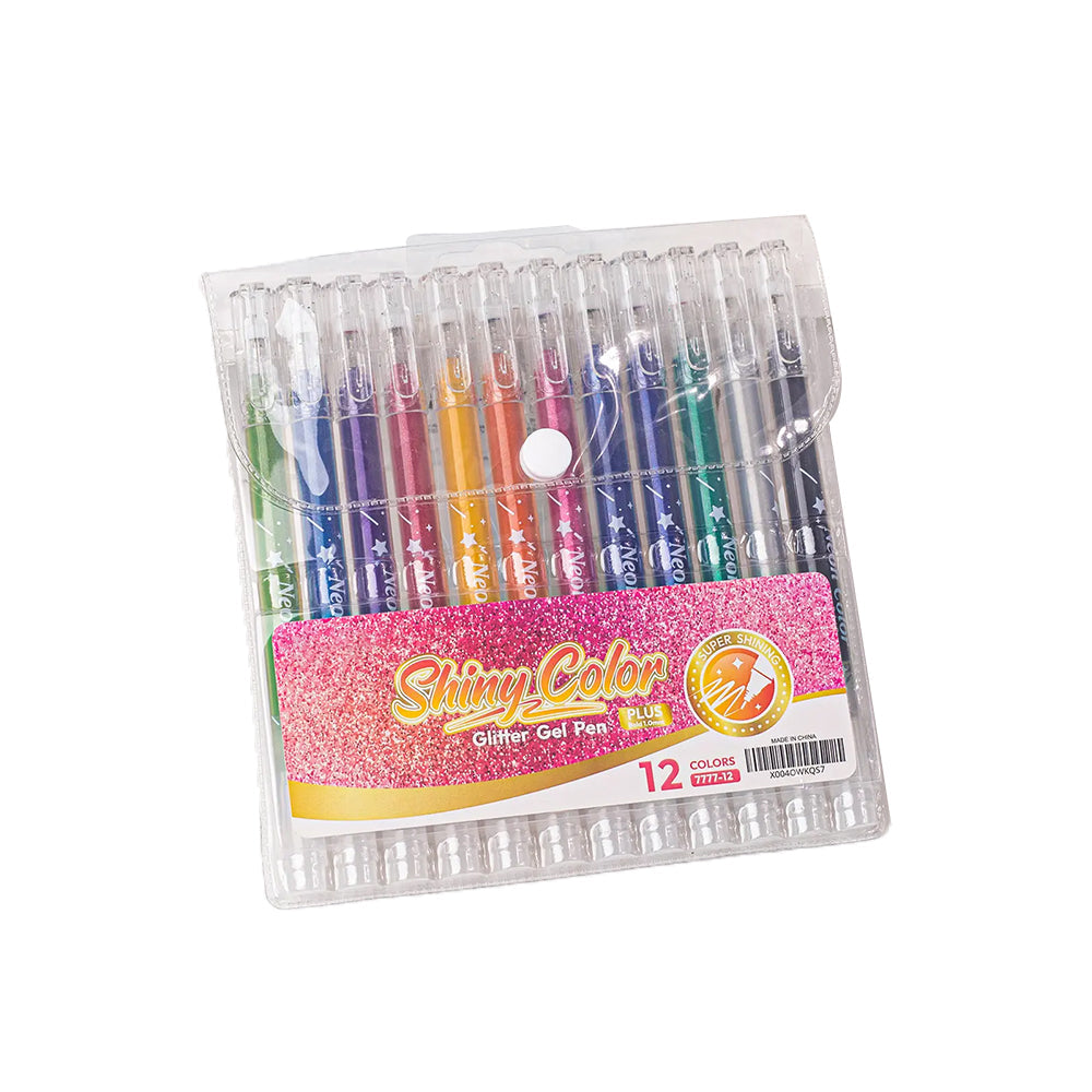 Glitter Gel Pens Metallic Drawing Set