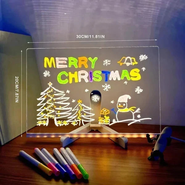 ✨FLASH SALE -€17.99!!⏳🎨Luminous Led Drawing Board For Children