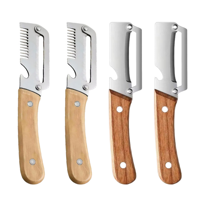 The Safe-Grip Stainless Steel Peeler: Peel Faster, Waste Less