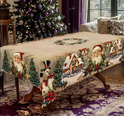 🎄Early Christmas Promotion 49% OFF🎄 Christmas Tablecloth