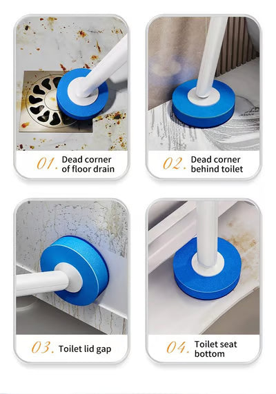🔥LAST DAY SALE £17.99!!⚡50K+ SOLD!🚽💦Hands-Free Cleaning Gadget🧽Disposable toilet cleaning tool