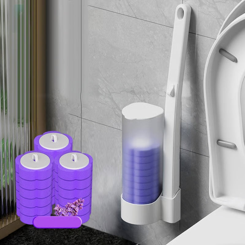 🔥LAST DAY SALE £17.99!!⚡50K+ SOLD!🚽💦Hands-Free Cleaning Gadget🧽Disposable toilet cleaning tool