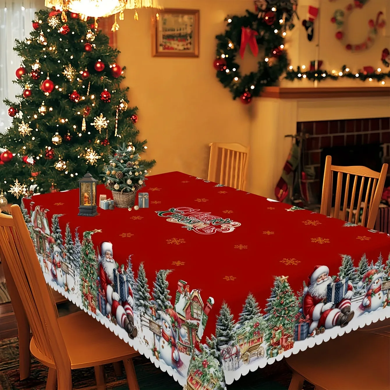 🎄Early Christmas Promotion 49% OFF🎄 Christmas Tablecloth