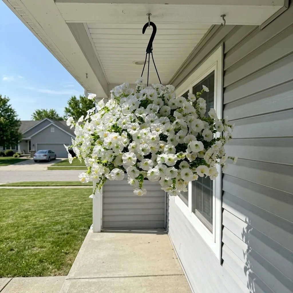 2026 Super Value Set UV Resistant Artificial Petunias Flowers