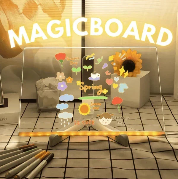 ✨FLASH SALE -€17.99!!⏳🎨Luminous Led Drawing Board For Children