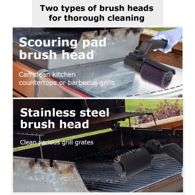 Electric 3-Speed Grill Brush