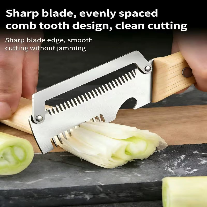 The Safe-Grip Stainless Steel Peeler: Peel Faster, Waste Less