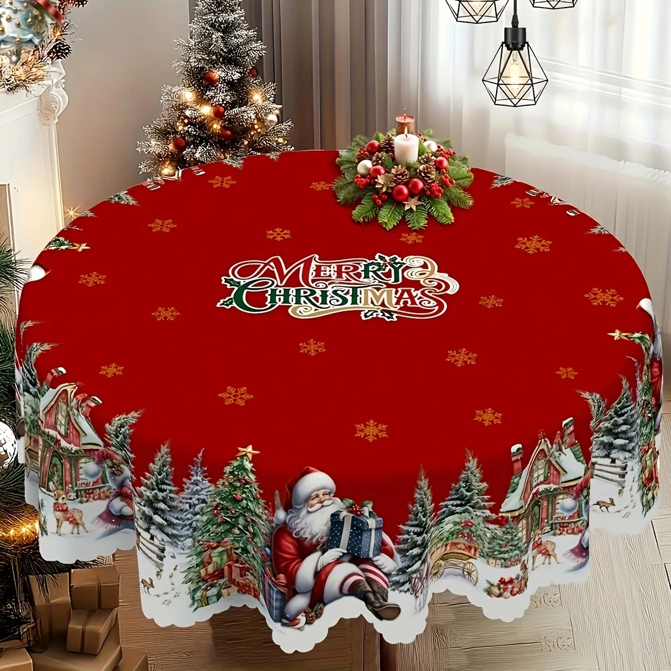 🎄Early Christmas Promotion 49% OFF🎄 Christmas Tablecloth