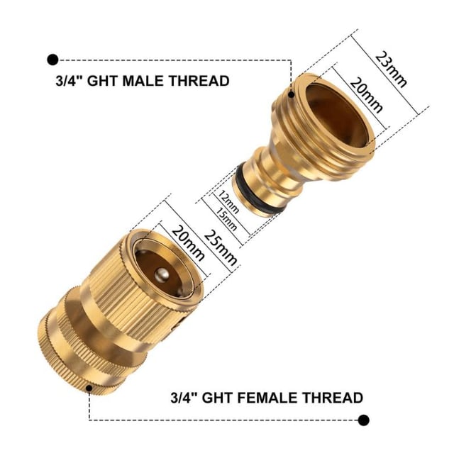 Garden Hose Quick Connector